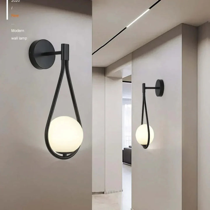 Lisslune | Drop Luxury Glass Balls Wall Lamp