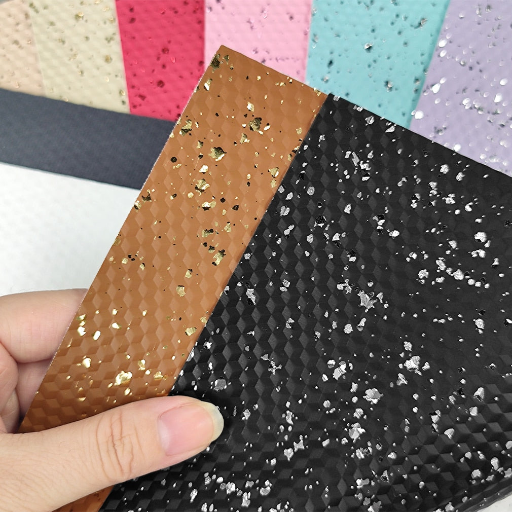 Lisslune | Luxe Diamond Pattern Extra-Large Faux Leather Craft Sheet - 0.8MM Thickness