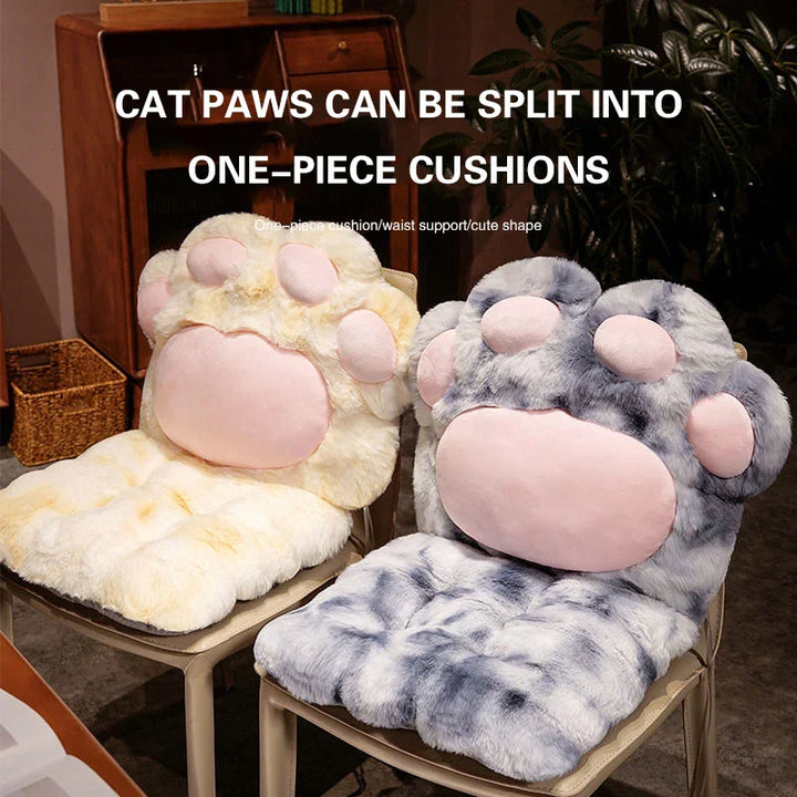 Lisslune | Cozy Cat Paw Plush Seat Pillow