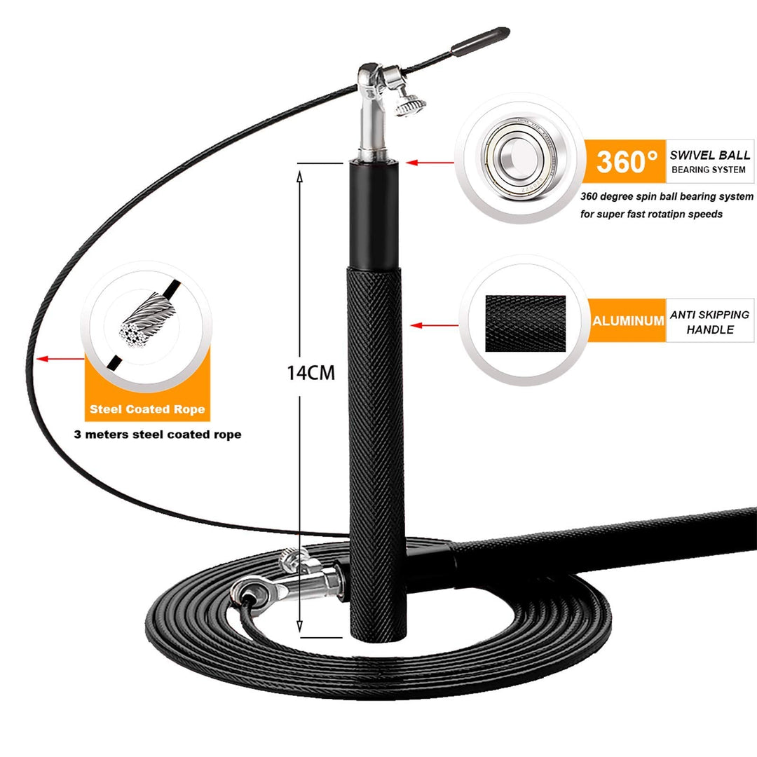 Lisslune | Crossfit Speed Jump Rope 360°