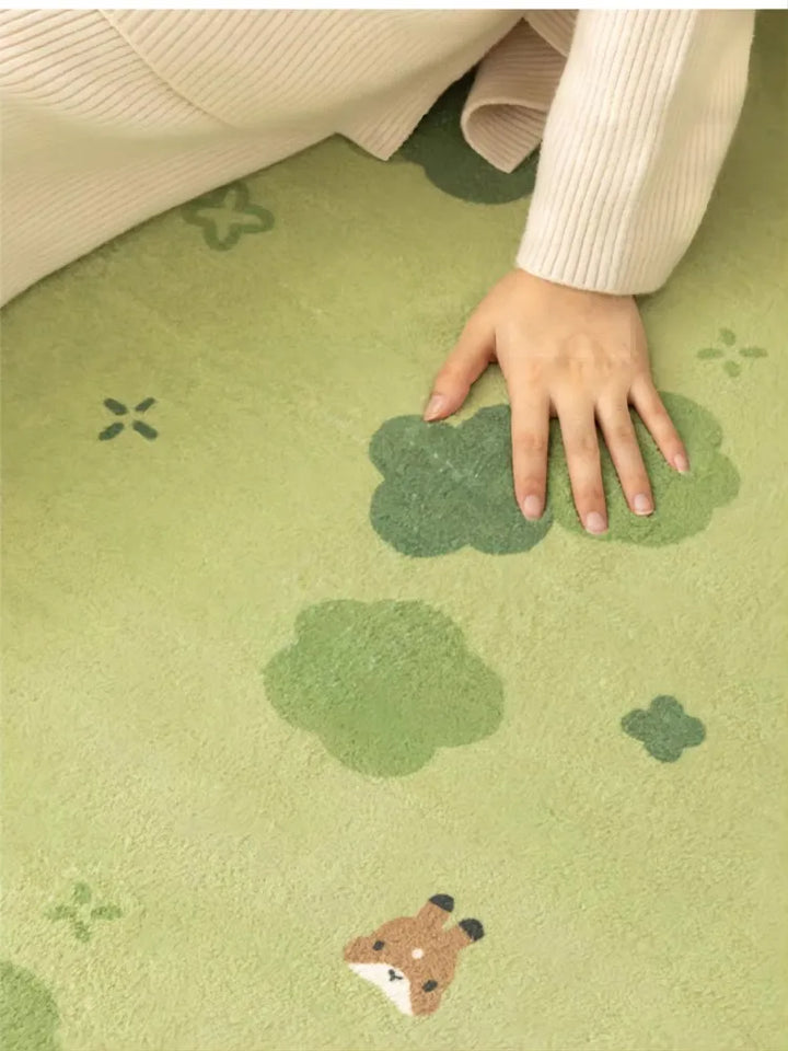 Rynx | Cartoon Funny Carpet Large Area Living Room Rugs Comfortable Soft Bedroom Carpet Children's Room Play Rugs Cute Carpet Tapis Rug