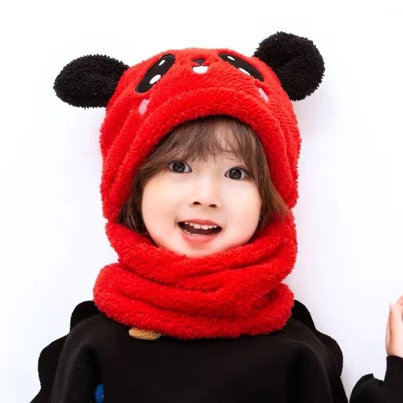 Lisslune | Bear children's hat with scarf and ears