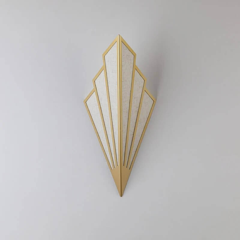 Lisslune | Fan-shaped Art Deco Wall Light