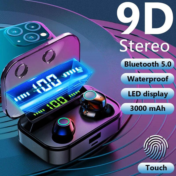 Lisslune | Active lifestyle wireless earbud set with 3500mAh charging case