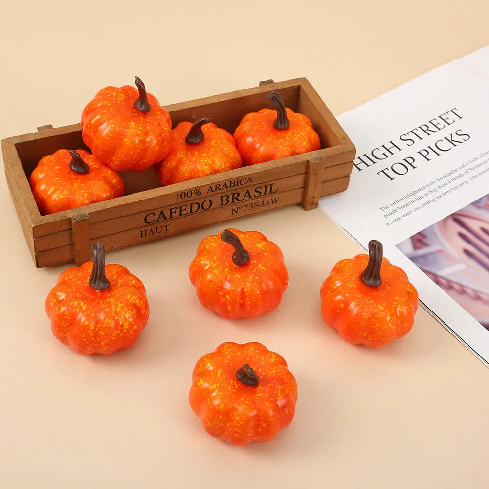 Rynx | Funny Pumpkin Fashion Simulation Small Pumpkin Pendant Interesting Unique Pumpkin Decorations Cute Pumpkin Decoration