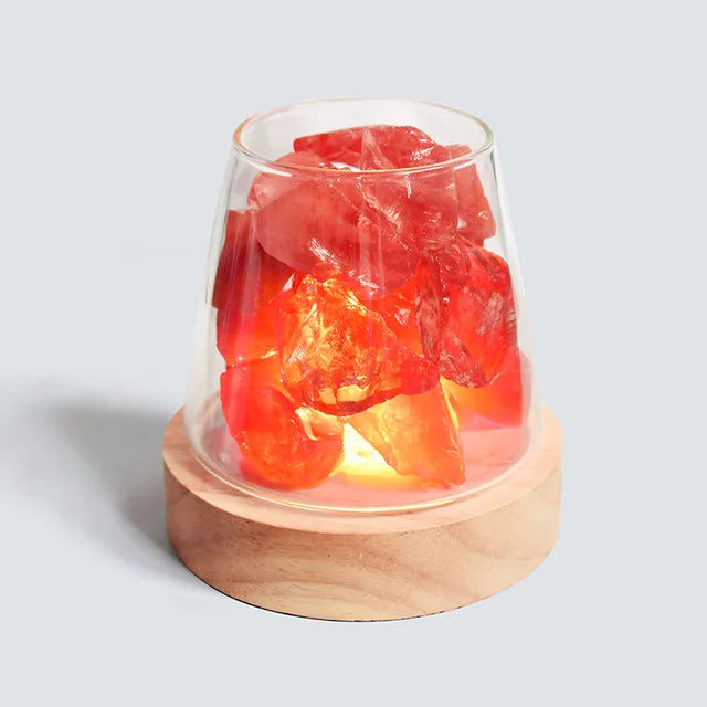 Lisslune | CrimsonEmber – Bright Crystal Table Lamp