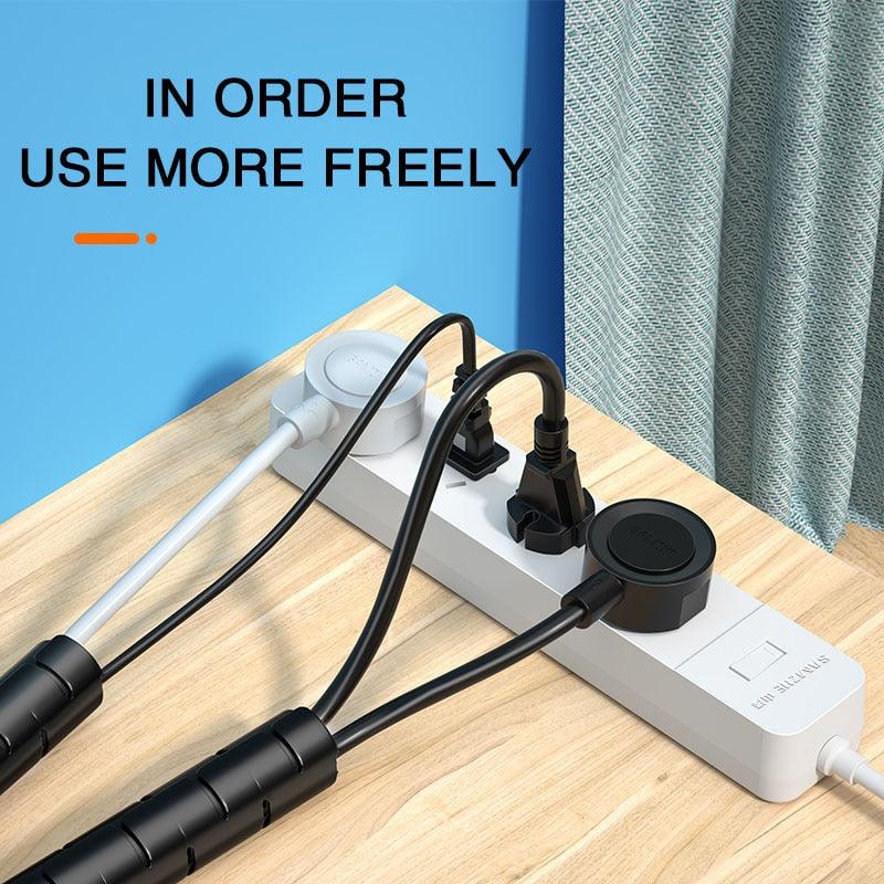 Lisslune | Cable Management Spiral Organizer for a tidy workplace