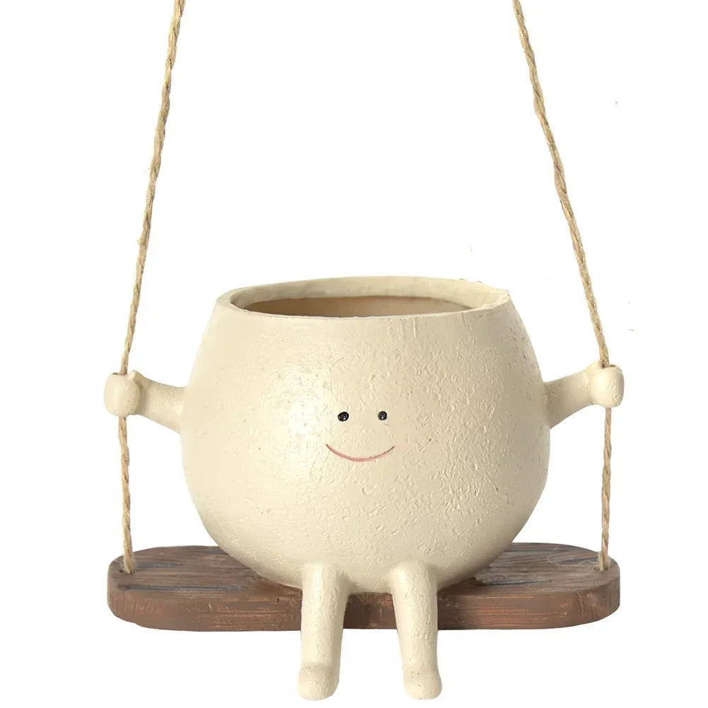 Lisslune | Happy Buddy Hanging Plant Pot