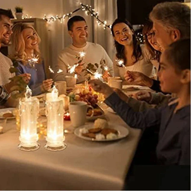 Lisslune | 4 pcs. LED lights without flame