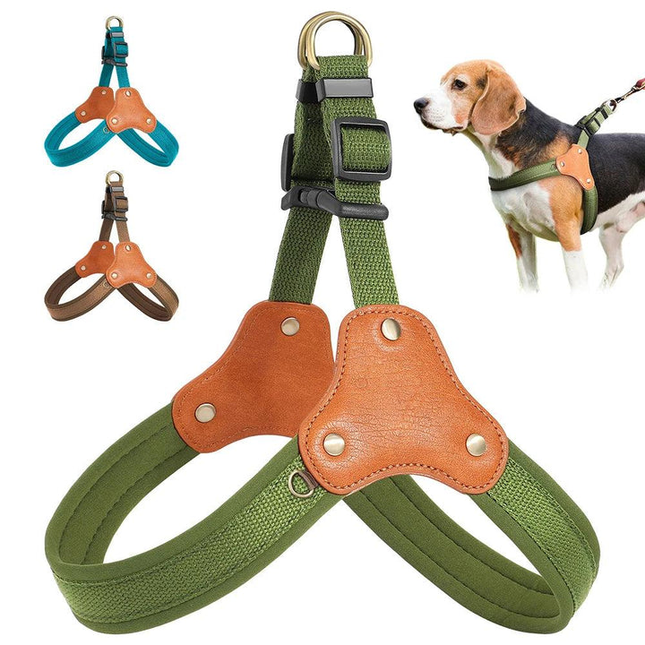 Lisslune | Ultimate adjustable nylon dog harness - comfort vest for all breeds