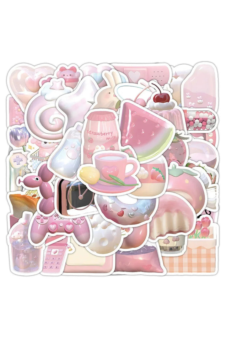 Lisslune | Pink Dream 3D Sticker