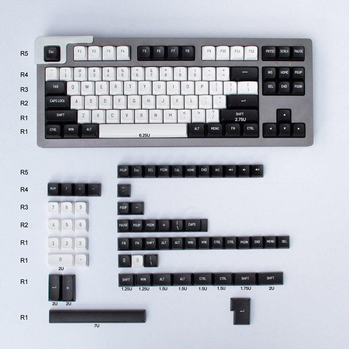 Lisslune | Upgrade your keyboard aesthetic with 150 MSA dual-color keycaps