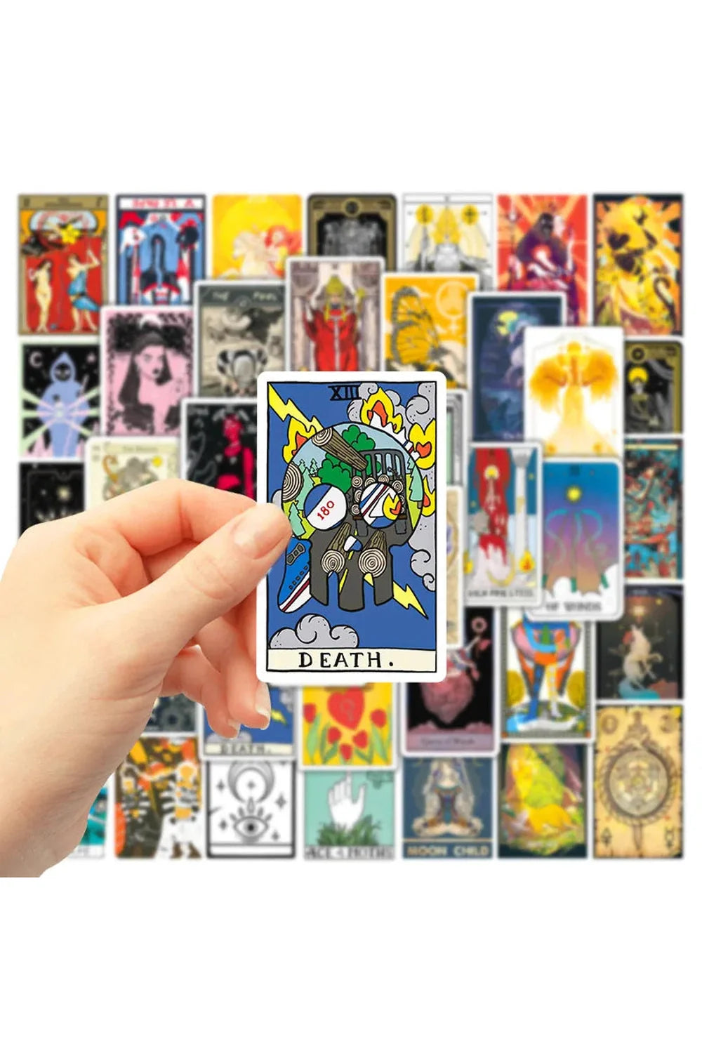 Lisslune | Tarot Doodle Scrapbooking Stickers