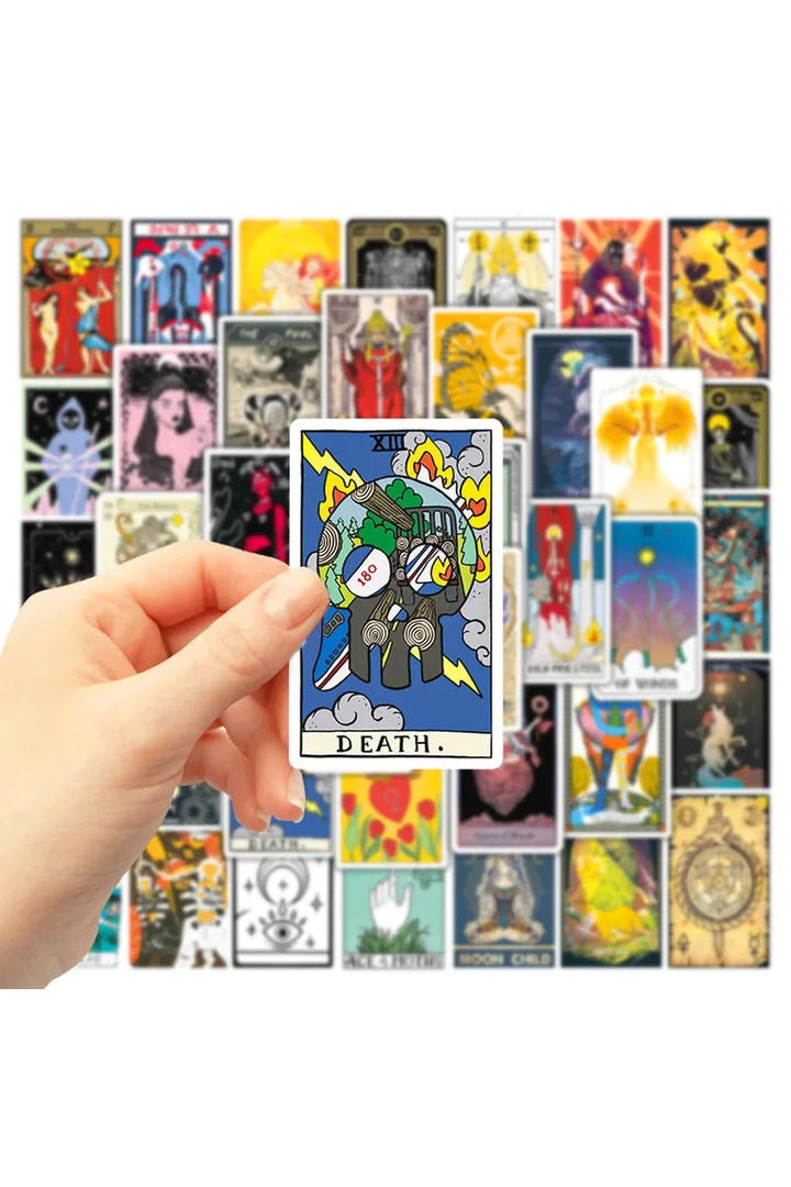 Lisslune | Tarot Doodle Scrapbooking Stickers