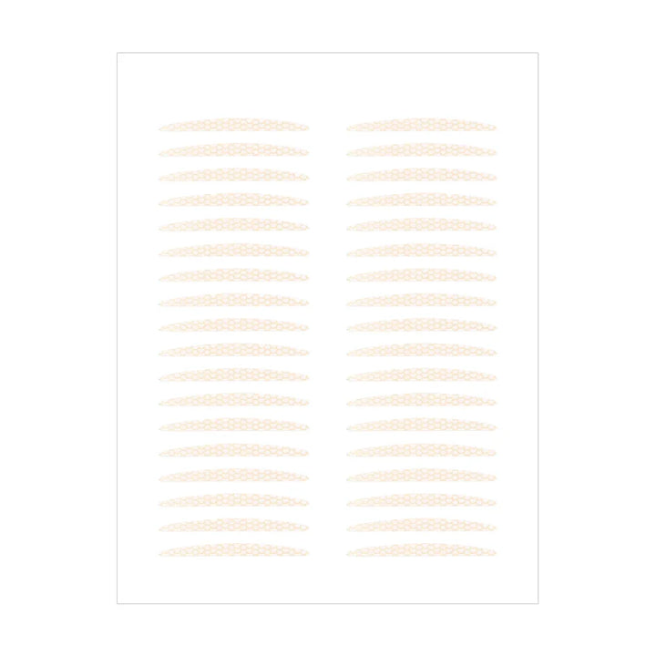 Rynx | Invisible Double Eyelid Patch Mesh Olive-shaped Eyelid Strips Self-adhesive Waterproof Sweat-resistant Natural Eyelifting Tape Makeup