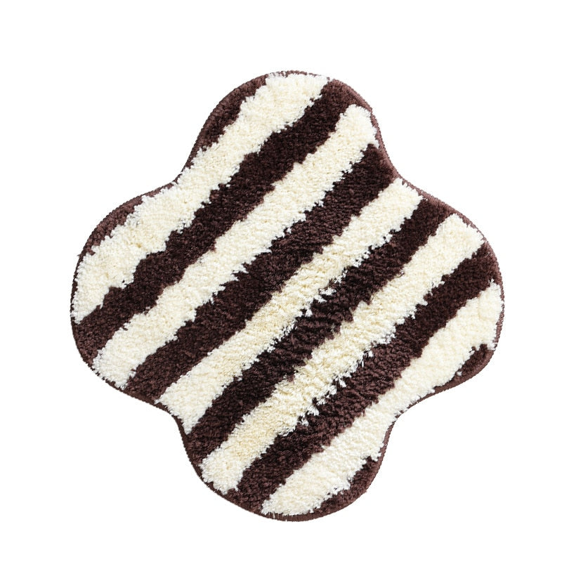 Lisslune | Quilted striped chair cushion