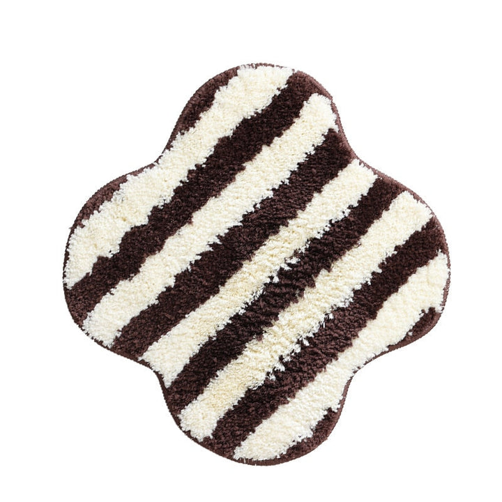 Lisslune | Quilted striped chair cushion
