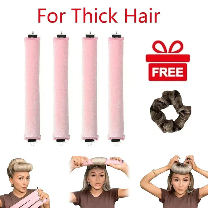 Rynx | Heat-free Curls Lazy Curly Products Women Hair Curling Wand Sleep Hairdresser Tools Curling Iron Hair Band Hair Curling Roller