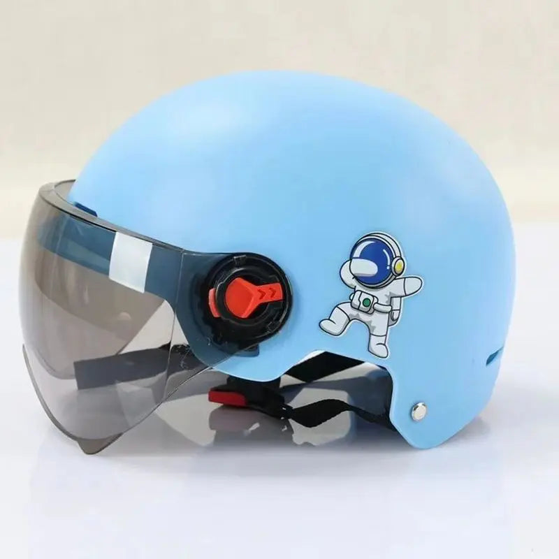 Lisslune | Open-Face Motorcycle Helmet with Goggles – Orion