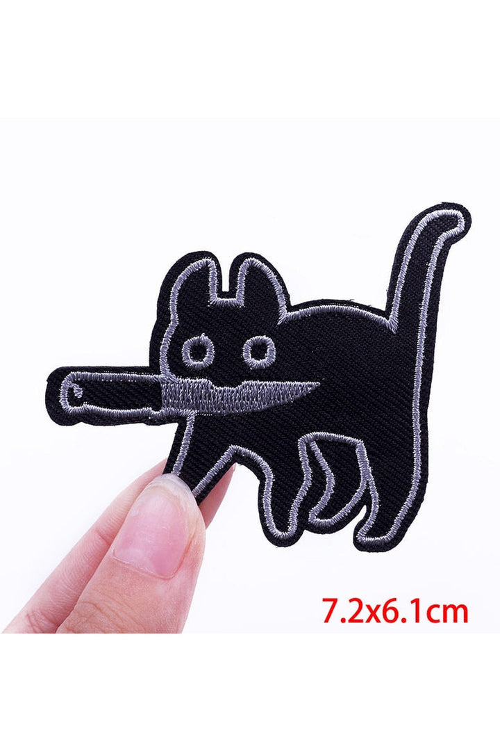 Lisslune | Ghost Style Embroidered Patch