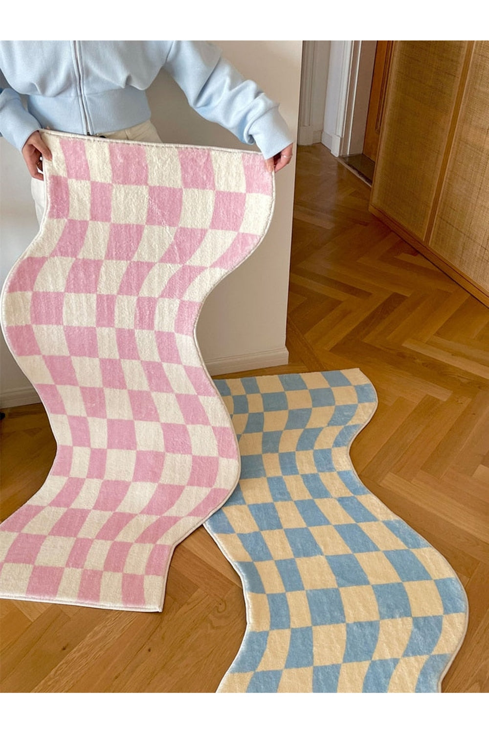 Lisslune | Checkerboard Pattern Carpet