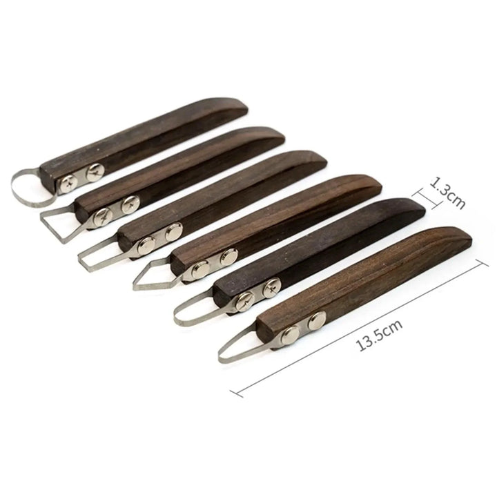 Lisslune | Ceramic Craft Precision Tool Kit: Premium Knives for Artistic Excellence