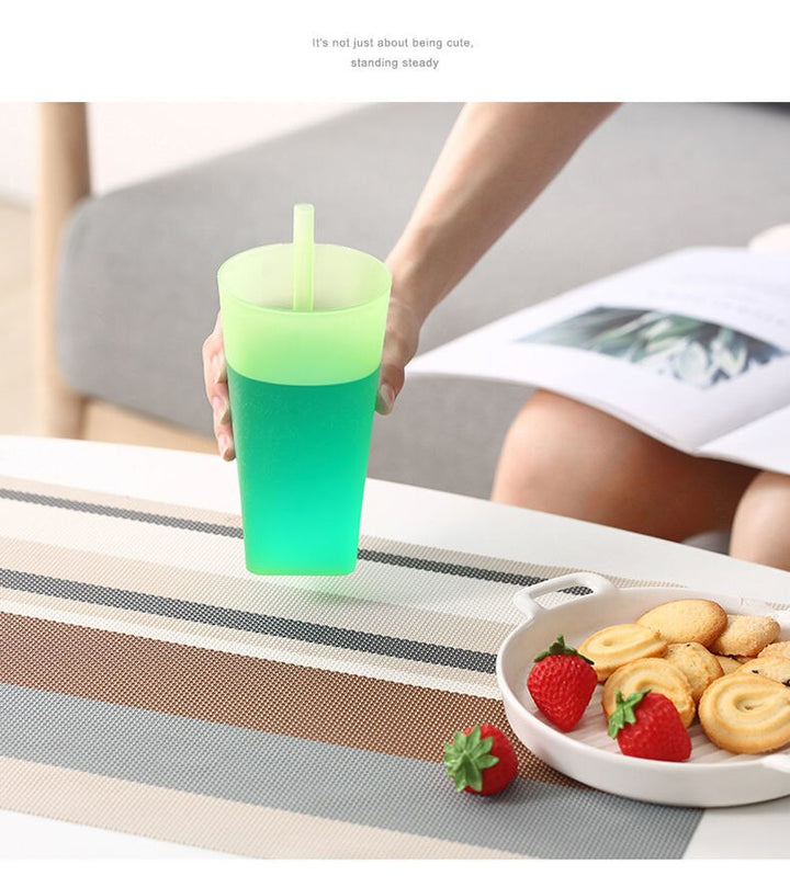 Lisslune | Built-In Straw Kids Easy Drink Mug