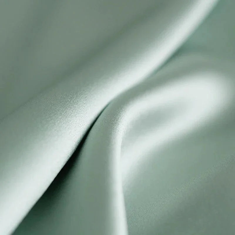 Lisslune | Opulent Red Raspberry 30 Momme Heavy Satin Silk Fabric for Refined Dress Couture and Couture Creations