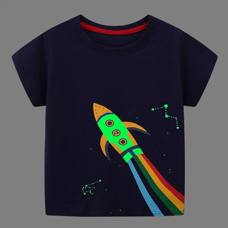 Lisslune | Glow in the Dark Kids T-Shirts