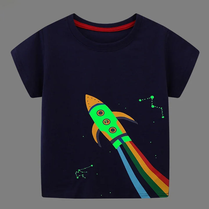 Lisslune | Glow in the Dark Kids T-Shirts