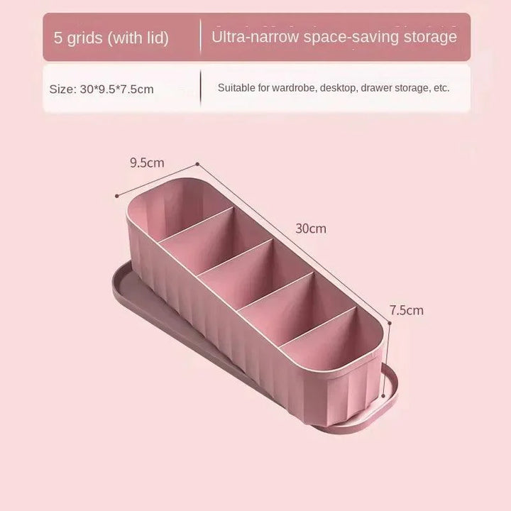Lisslune | Versatile wardrobe organizer with multiple compartment design