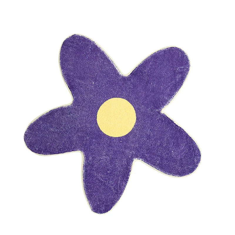Rynx | Lavender Color Luxury Checkerboard Rug Bedroom Decoration Rugs Living Room Rug Bathroom Door Mat Non-Slip Rugs Rug IG