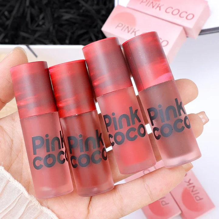 Rynx | Velvet Matte Liquid Lipstick Makeup Waterproof Long-lasting Moisturizing Lip Mud Gentle Nude Brown Lip Color Pigments Lip Gloss