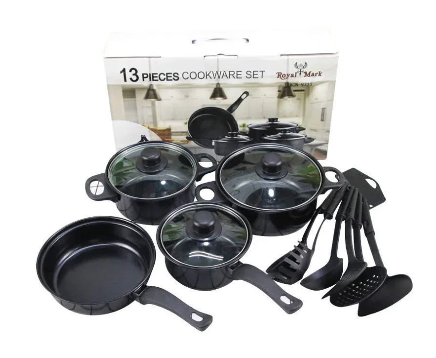 Lisslune | 13 piece cookware set