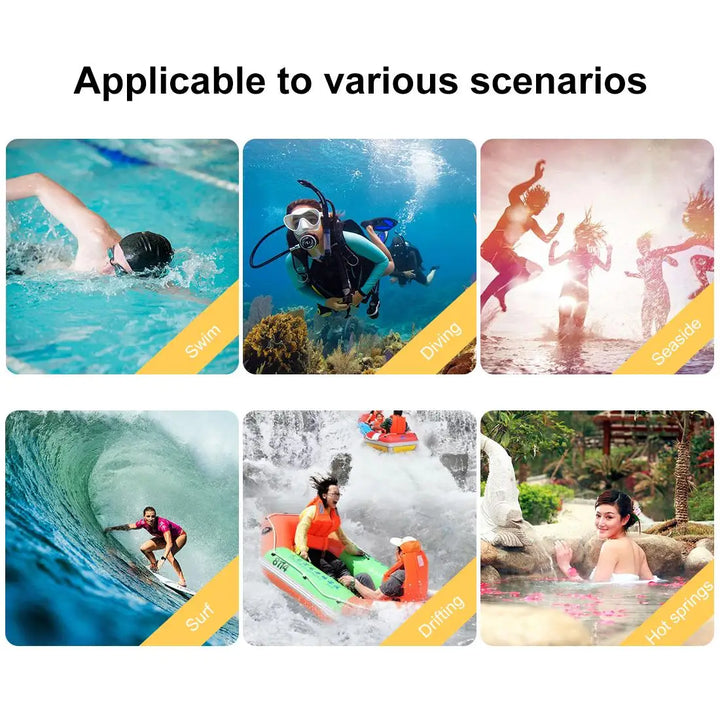 Lisslune | Waterproof Diving Case for iPhone with 40m Depth Protection & Touch Control – AquaShield