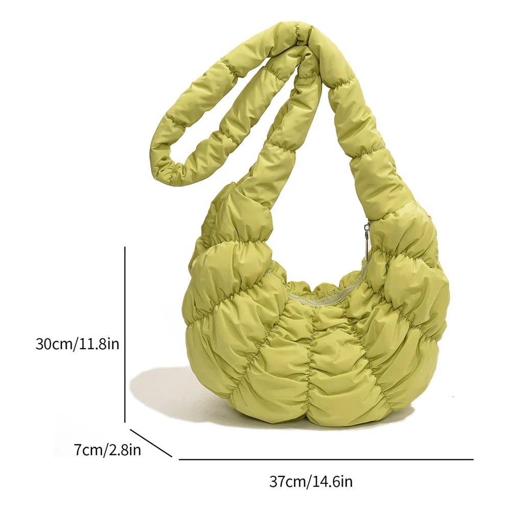 Lisslune | Puff Croissant Shoulder Bag