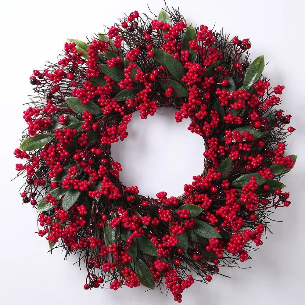 Lisslune | Red Berry Christmas Wreaths