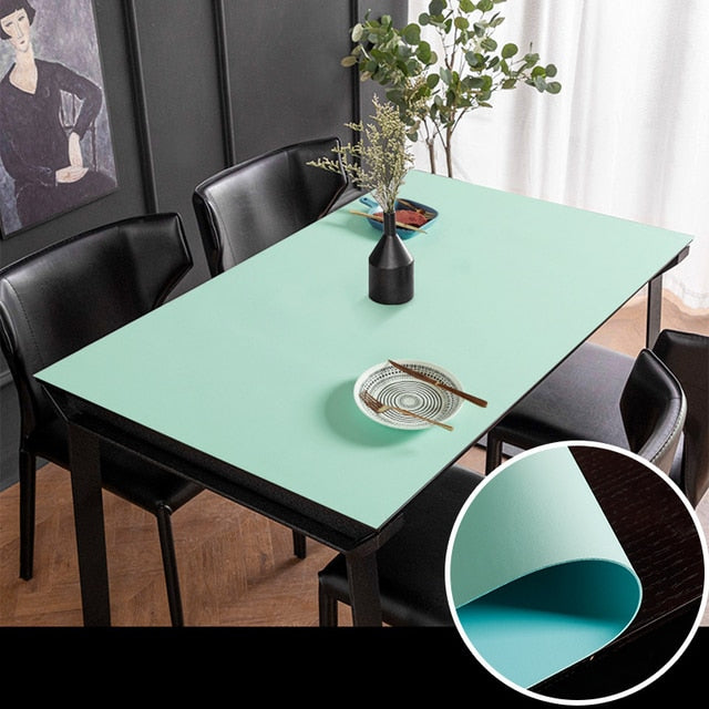 Lisslune | Nordic Minimalist Leather Waterproof Table Protector Mat