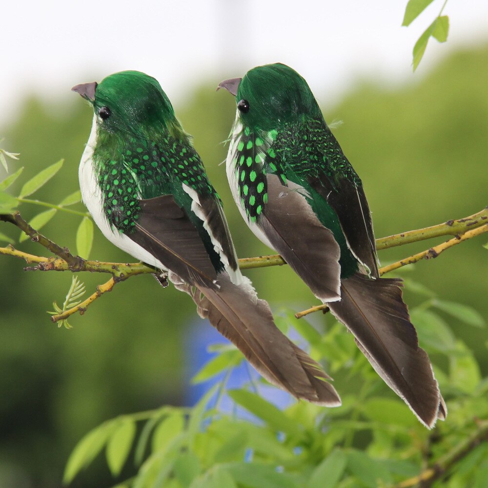 Lisslune | Lifelike feathered birds for outdoor decoration