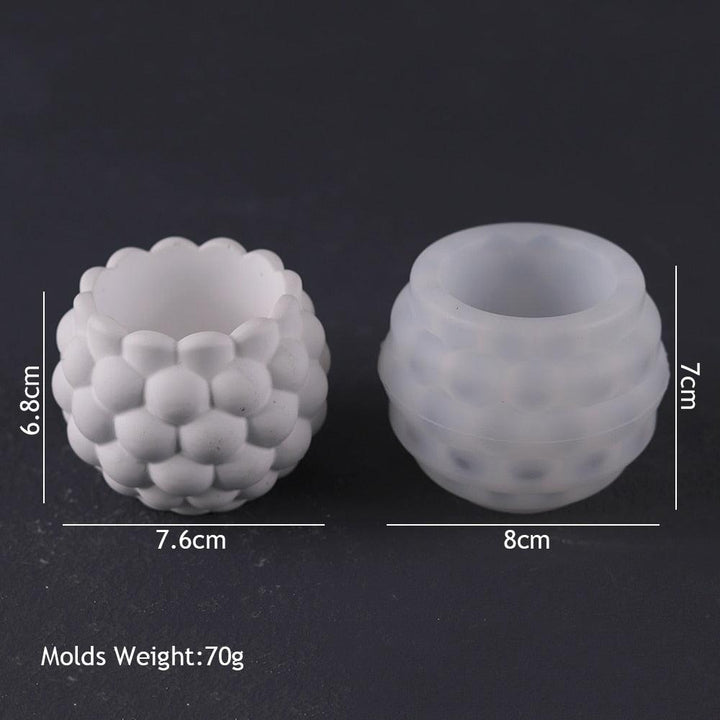 Lisslune | Creative Circular Silicone Mould Kit for Home and Garden Projects