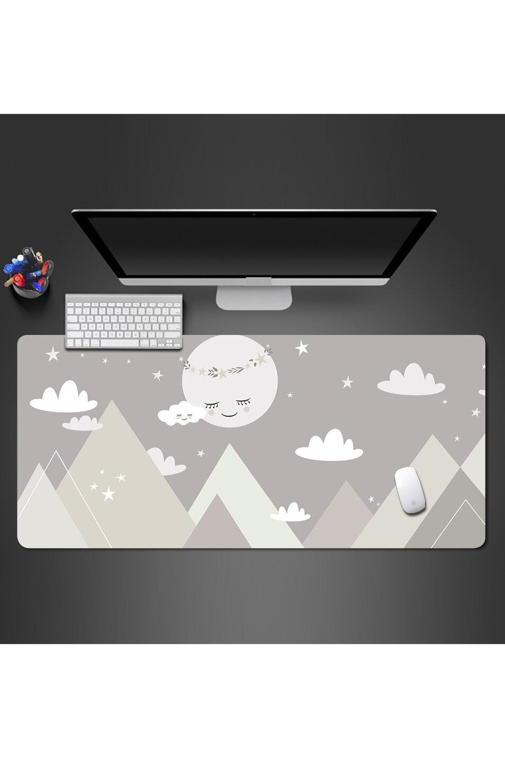 Lisslune | purple desk pad