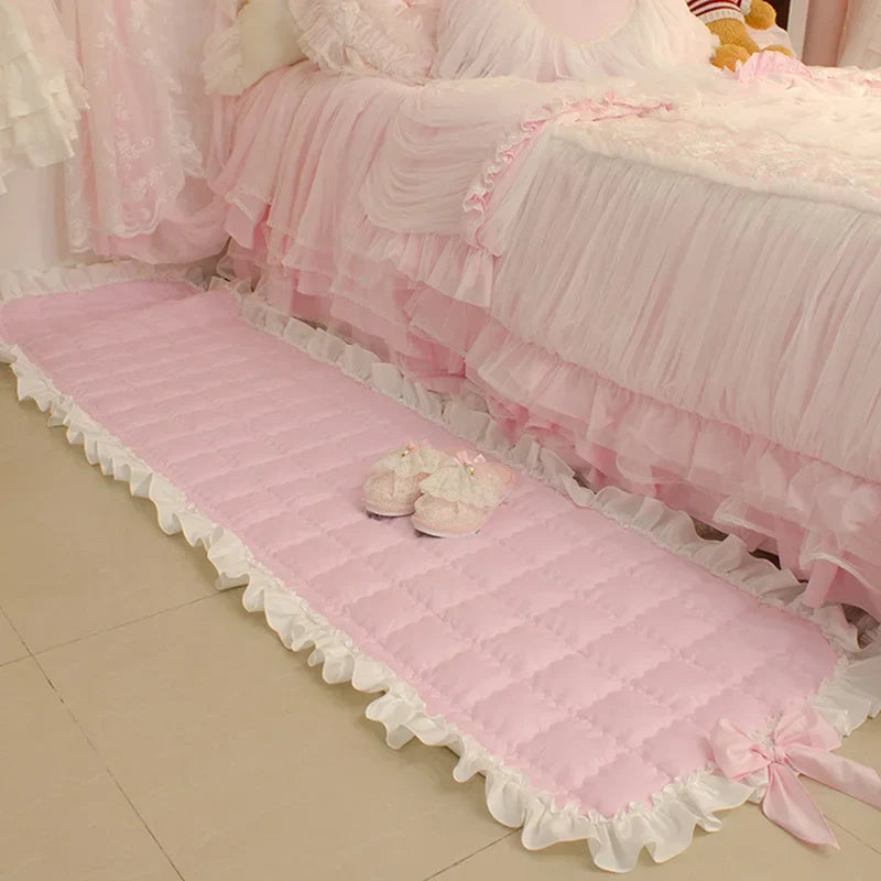 Rynx Super Sweet Rug romantic rugs for the living room bows living room rug bedroom rugs frill rug for bedroom sofa mat