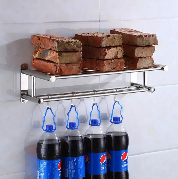 Lisslune | High-quality stainless steel towel rack for bathroom