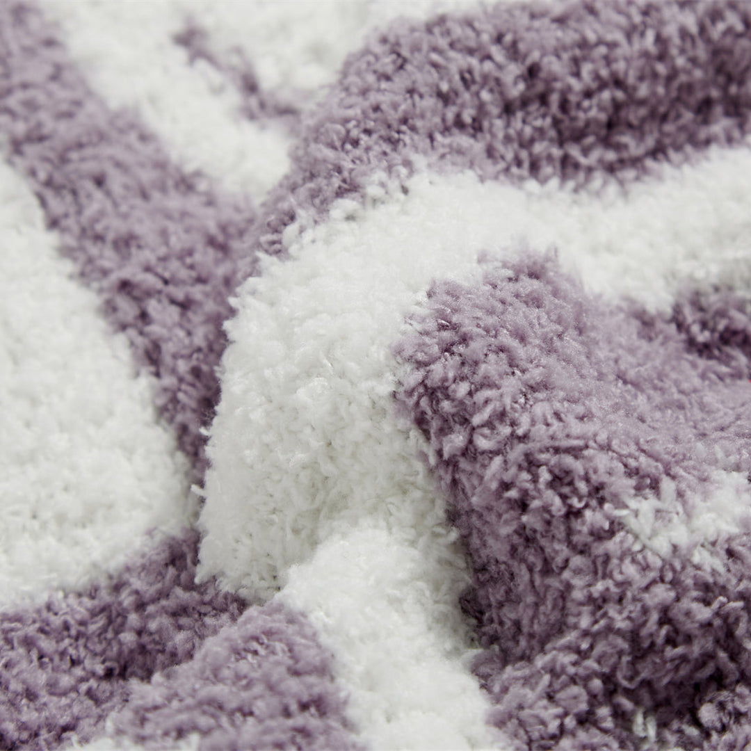 Lisslune | Smiley Checked Blanket