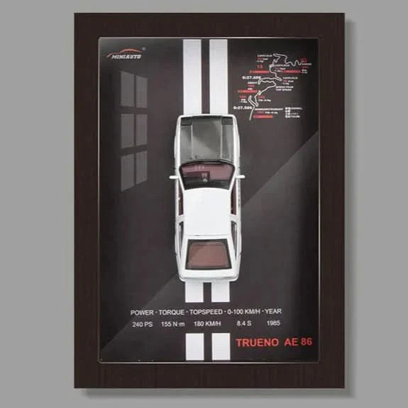 Lisslune | Framed 3D Car Model Decorative Artwork