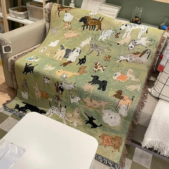 Lisslune | Dog tile blanket