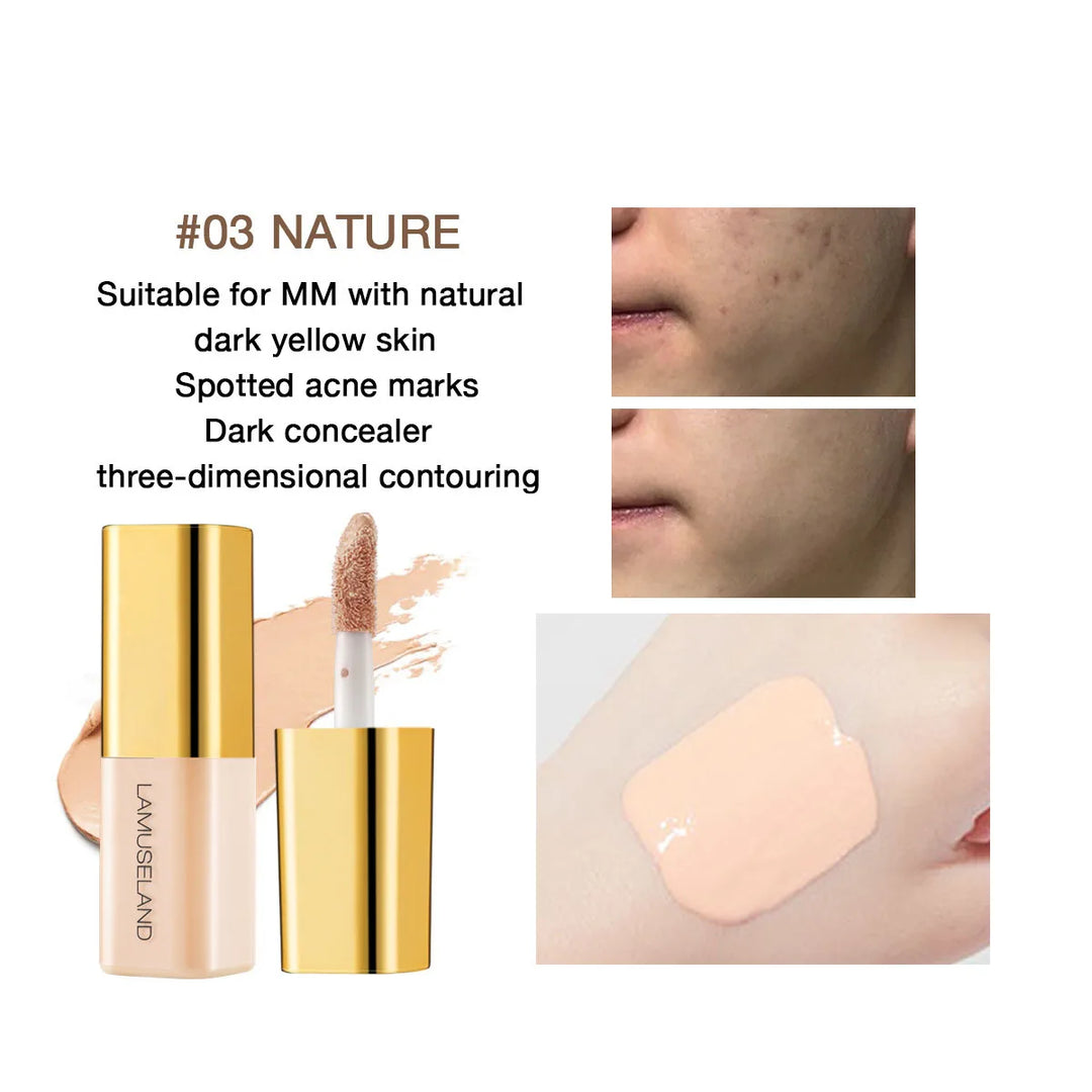 Rynx | Mini Liquid Concealer High Coverage Corrector Anti Dark Circles Freckles Waterproof Foundation Cream for Face Makeup Base Cosmetics