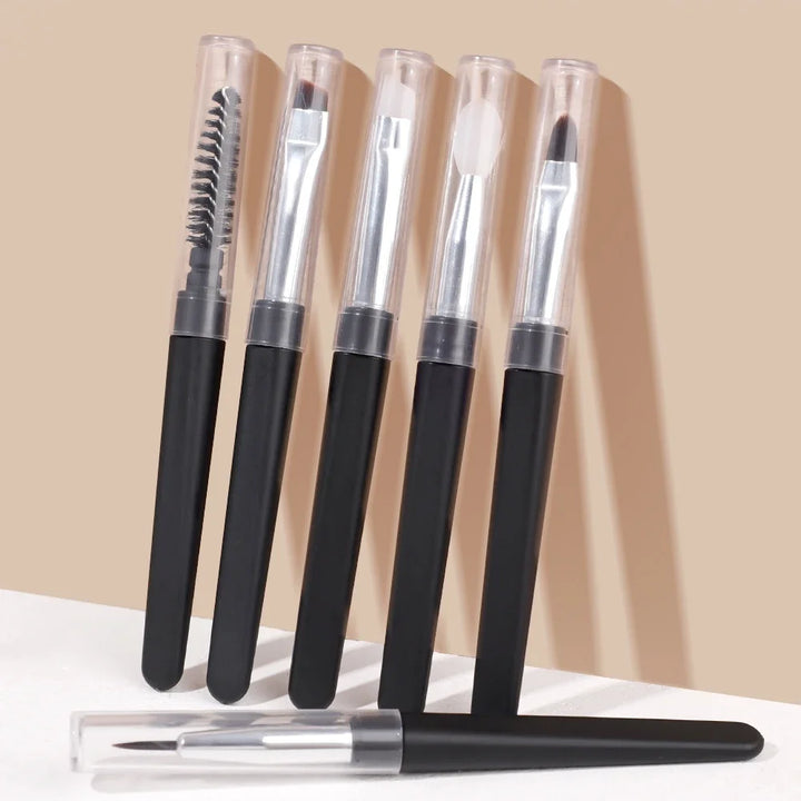 Rynx | Makeup Brush Eyeliner Brush Eyebrow Brush Eyeshadow Brush Portable Flat Fine Eyeliner Brow Contour Makeup Brush Makeup Tool
