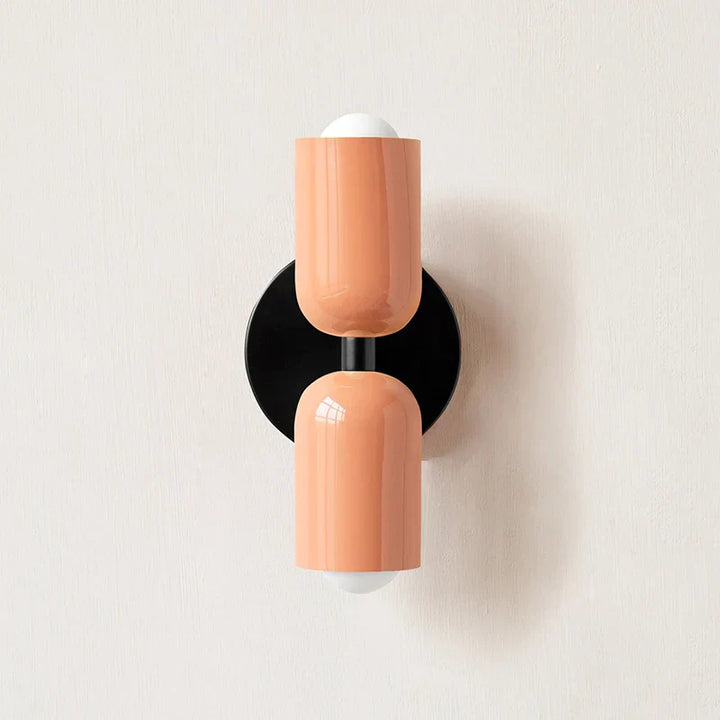 Lisslune | Double Head Wall Lamp Black Base