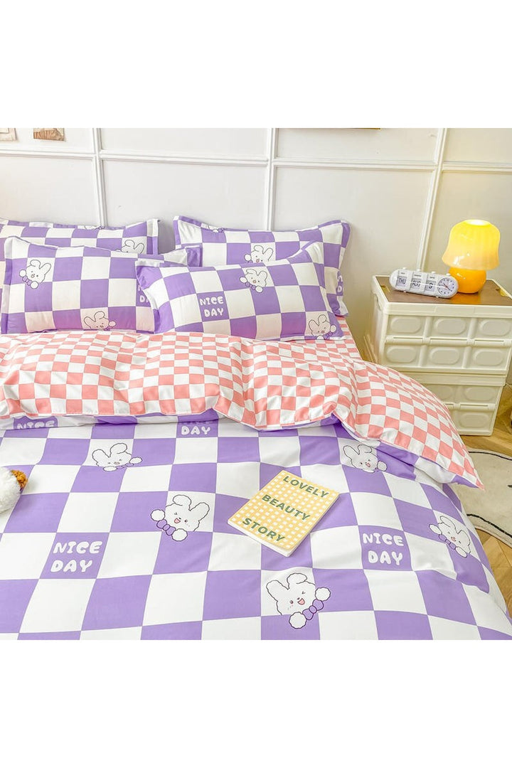 Lisslune | Rabbit-Lila-Bedding